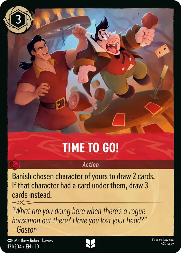 Time to Go!
