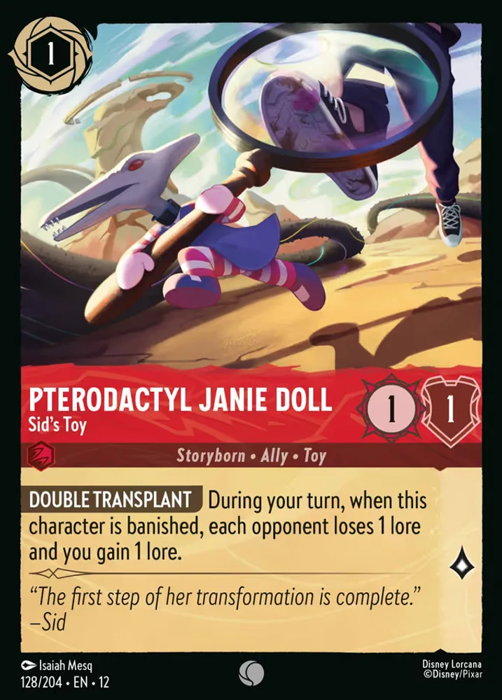 Pterodactyl Janie Doll