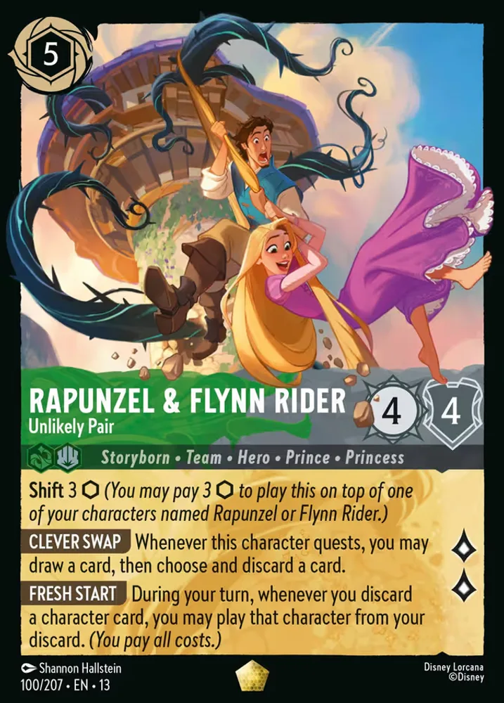 Rapunzel & Flynn Rider