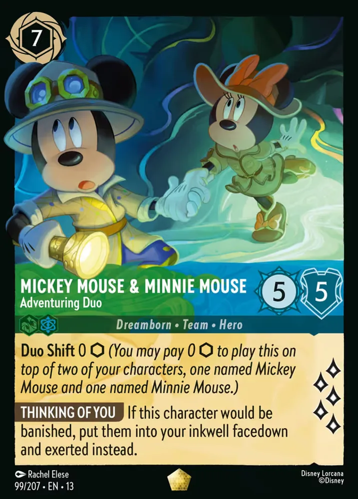 Mickey Mouse & Minnie Mouse