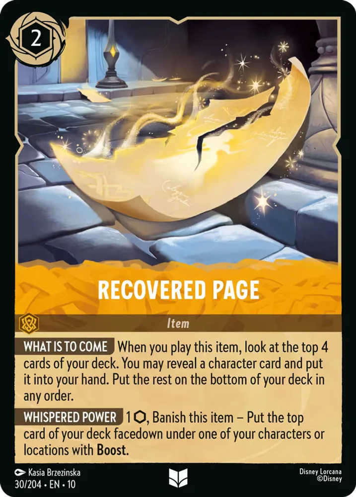Recovered Page