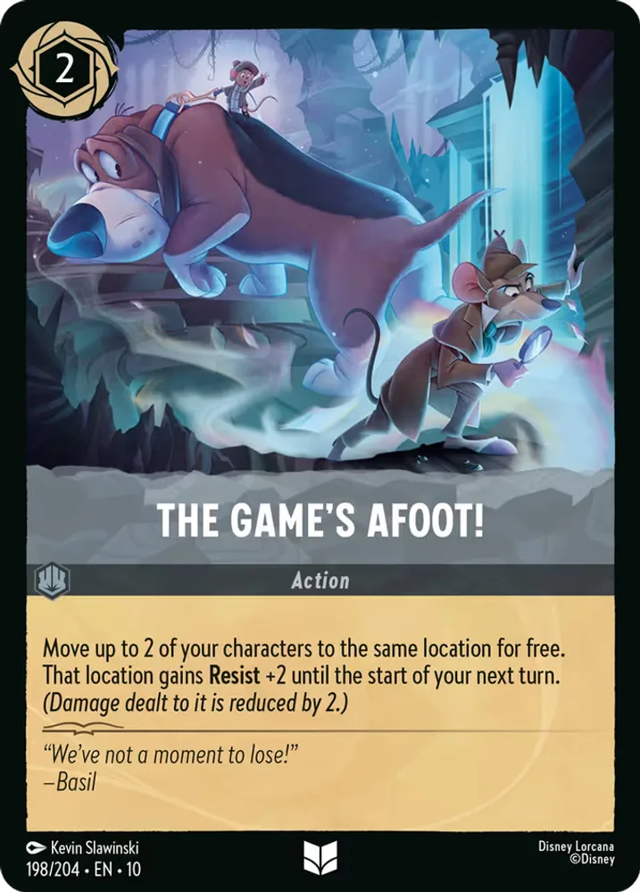 The Game's Afoot!