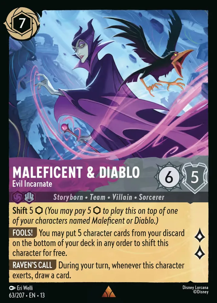Maleficent & Diablo