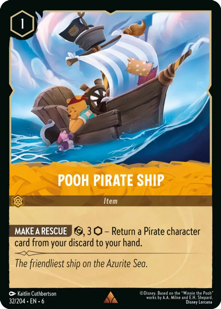 Pooh Pirate Ship
