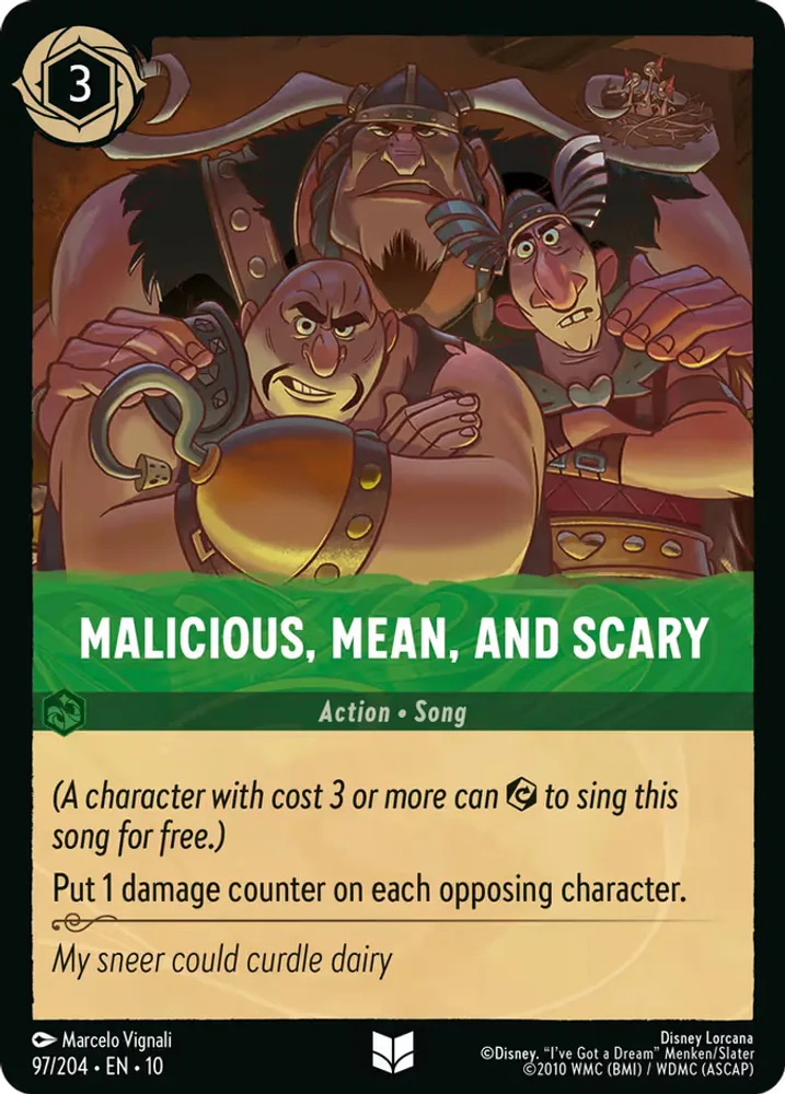 Malicious, Mean, and Scary