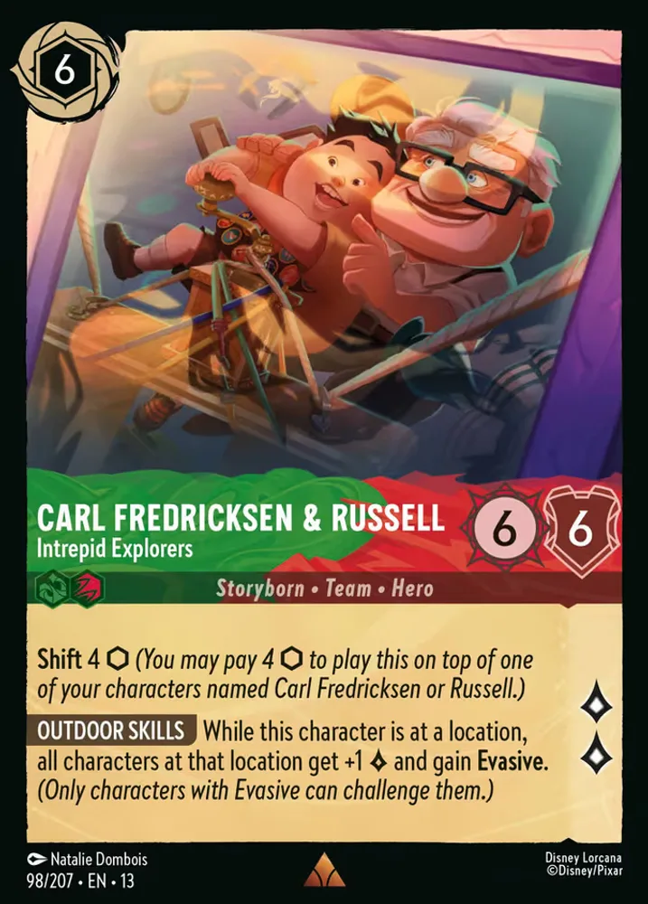 Carl Fredricksen & Russell