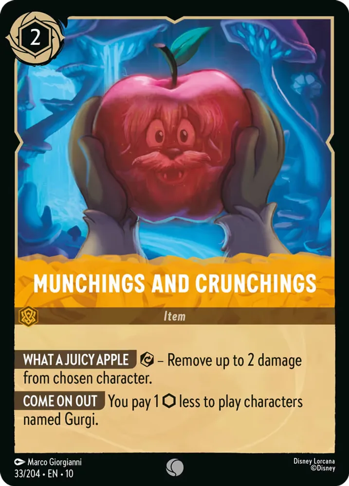 Munchings and Crunchings