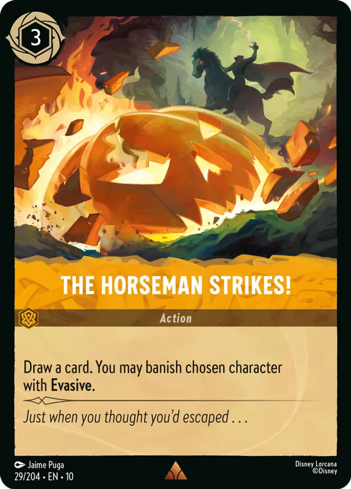 The Horseman Strikes!