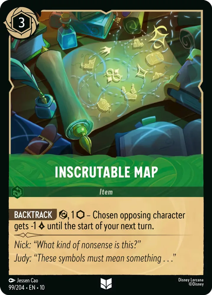 Inscrutable Map