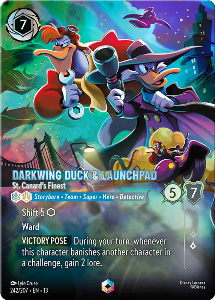 Darkwing Duck & Launchpad