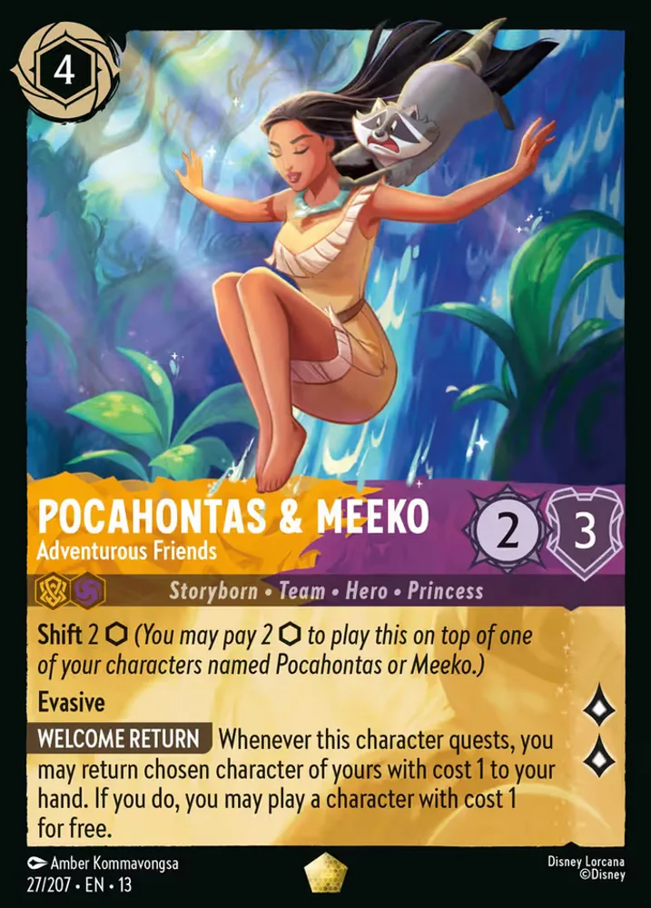 Pocahontas & Meeko