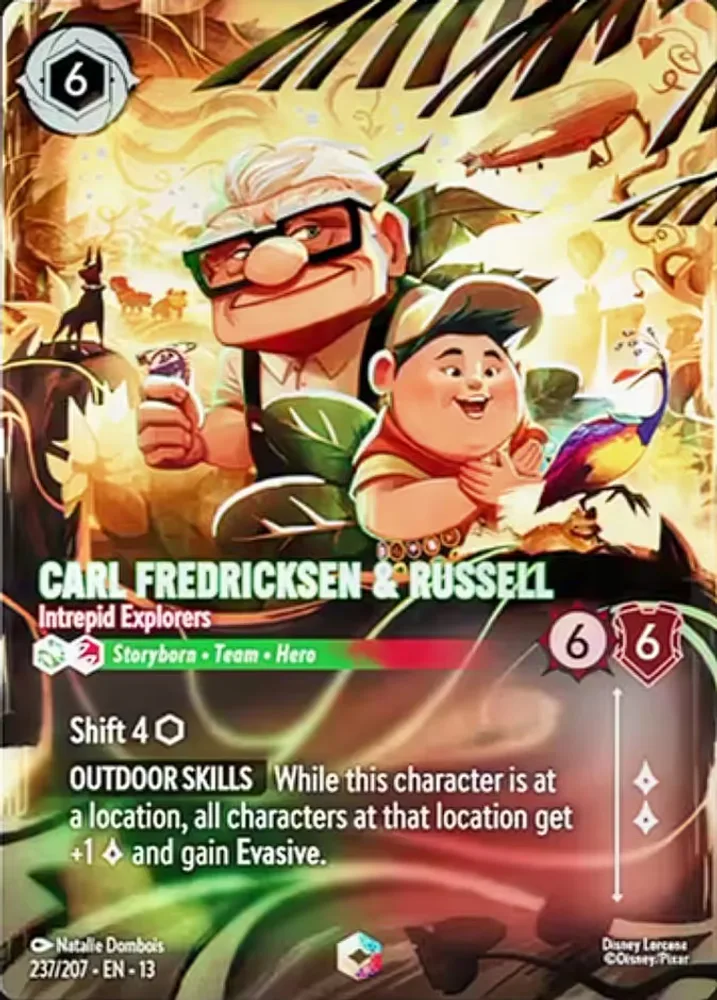 Carl Fredricksen & Russell