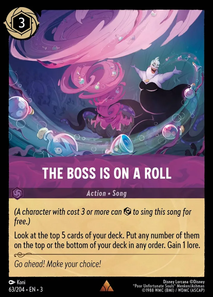 The Boss is on a Roll