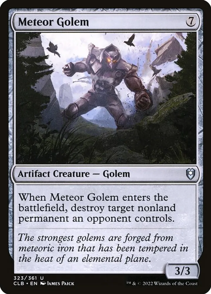 Meteor Golem