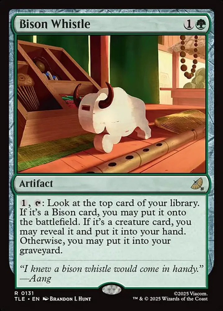 Bison Whistle