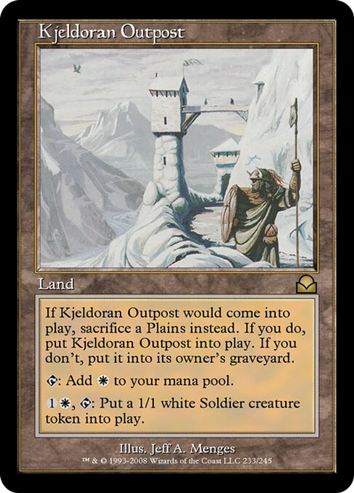 Kjeldoran Outpost