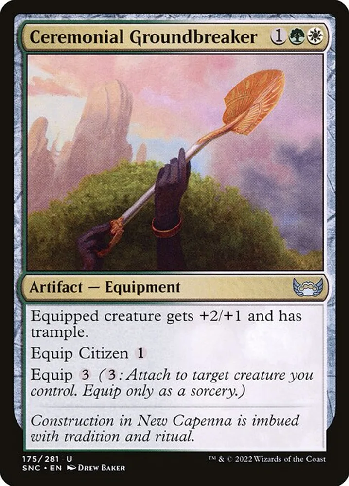 Ceremonial Groundbreaker