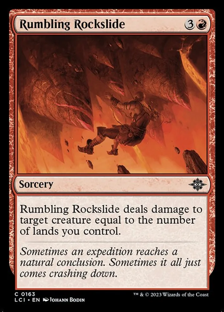 Rumbling Rockslide
