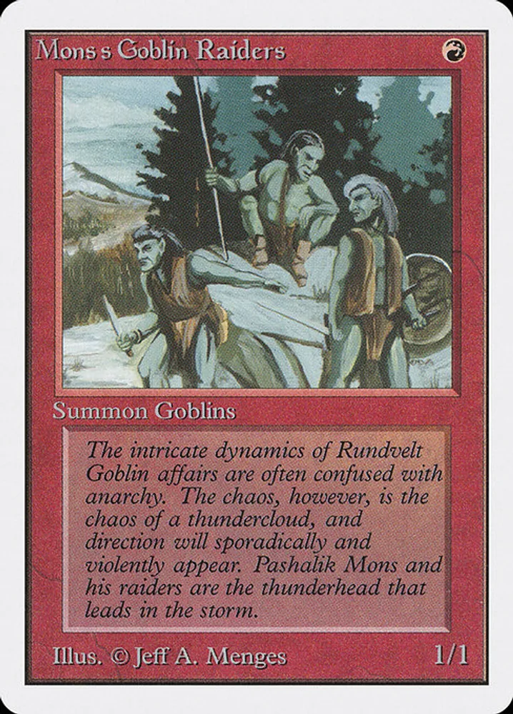 Mons's Goblin Raiders