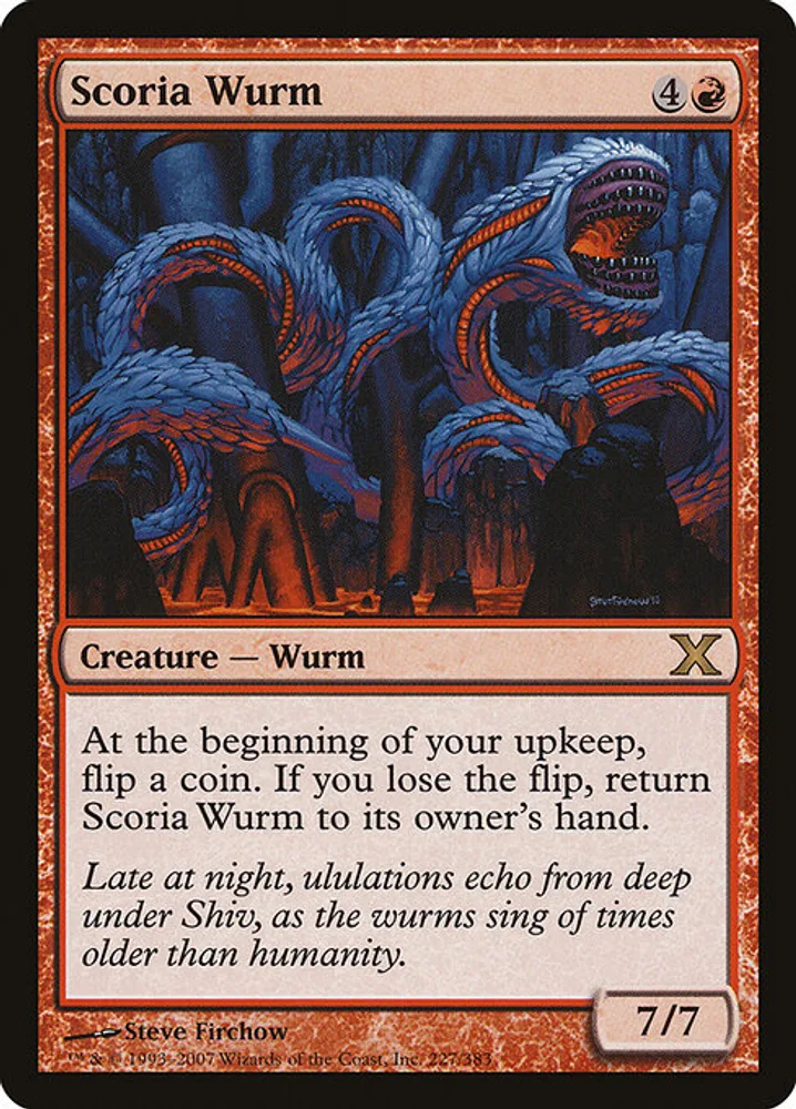 Scoria Wurm