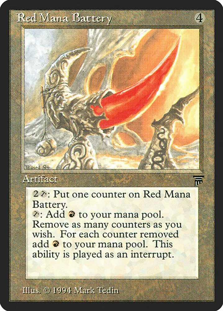 Red Mana Battery