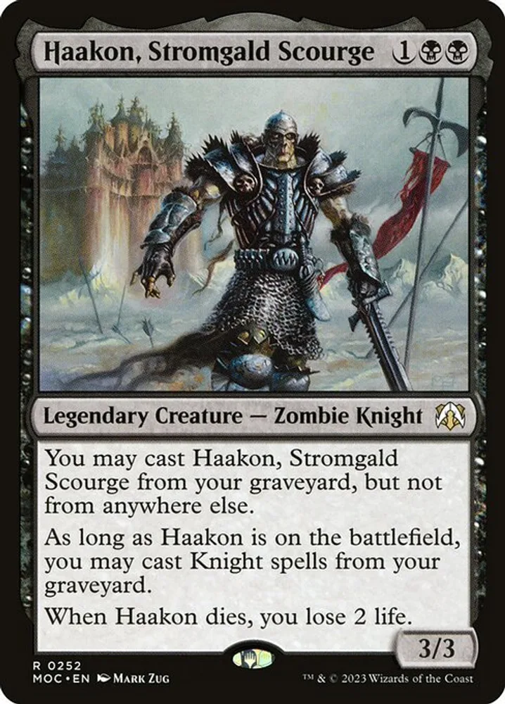 Haakon, Stromgald Scourge