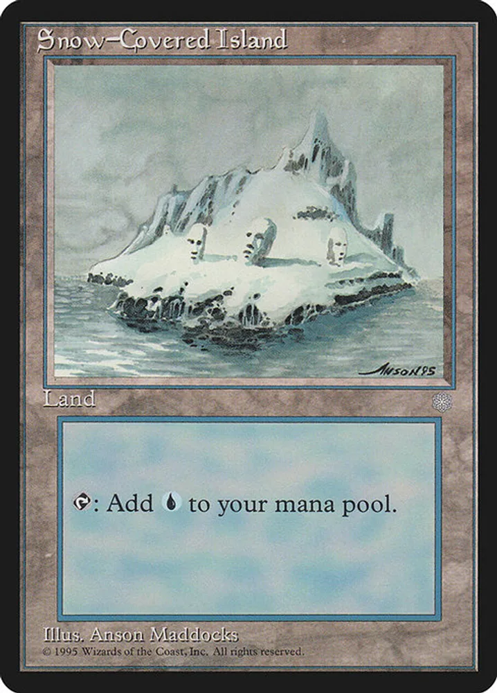 Snow-Covered Island
