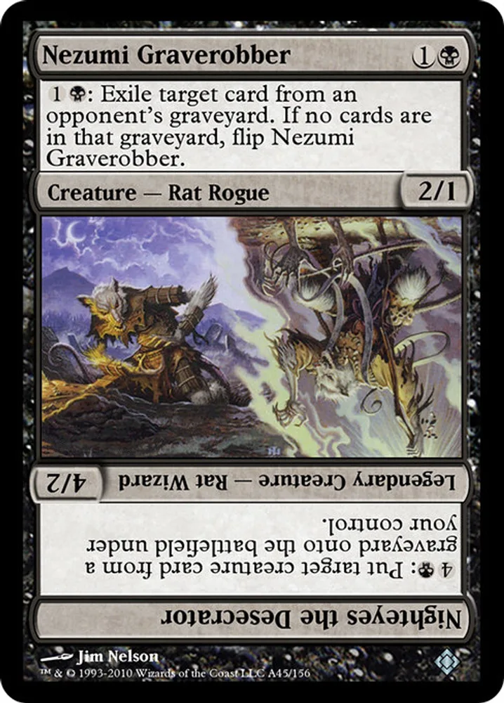 Nezumi Graverobber // Nighteyes the Desecrator