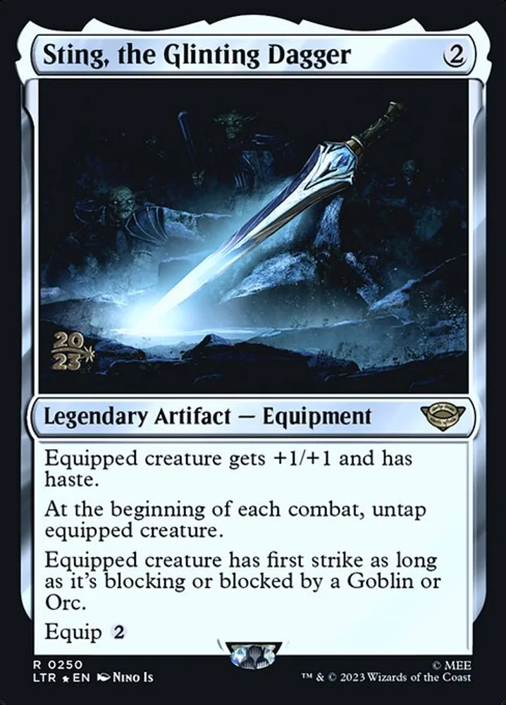 Sting, the Glinting Dagger