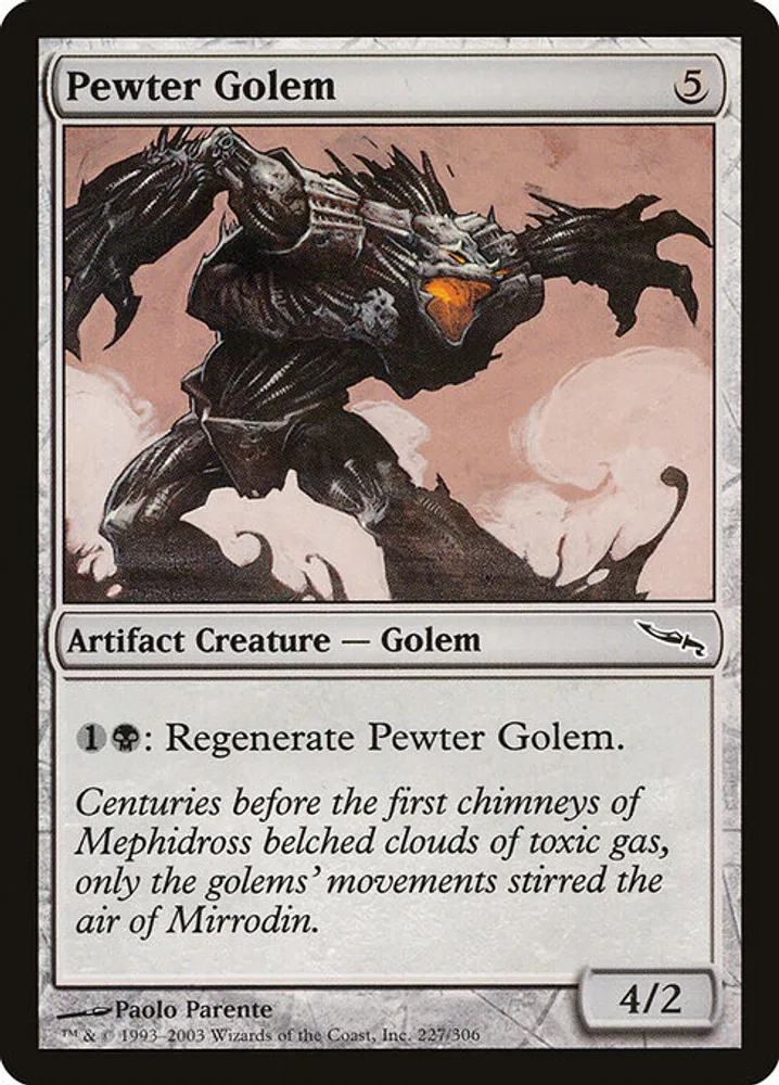 Pewter Golem