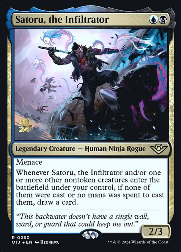 Satoru, the Infiltrator