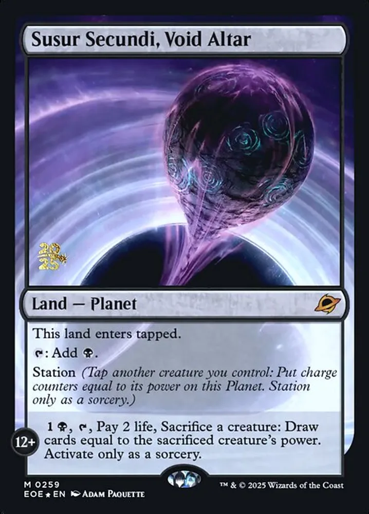 Susur Secundi, Void Altar
