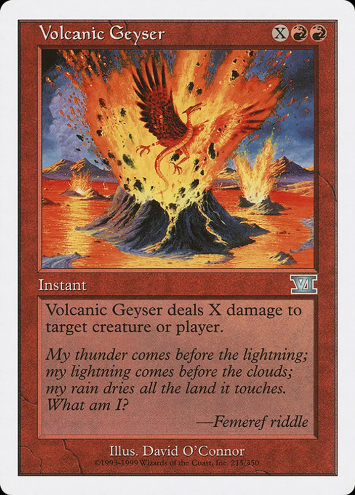 Volcanic Geyser