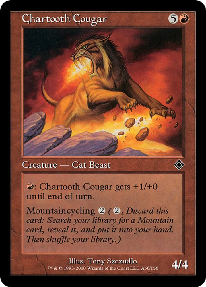 Chartooth Cougar
