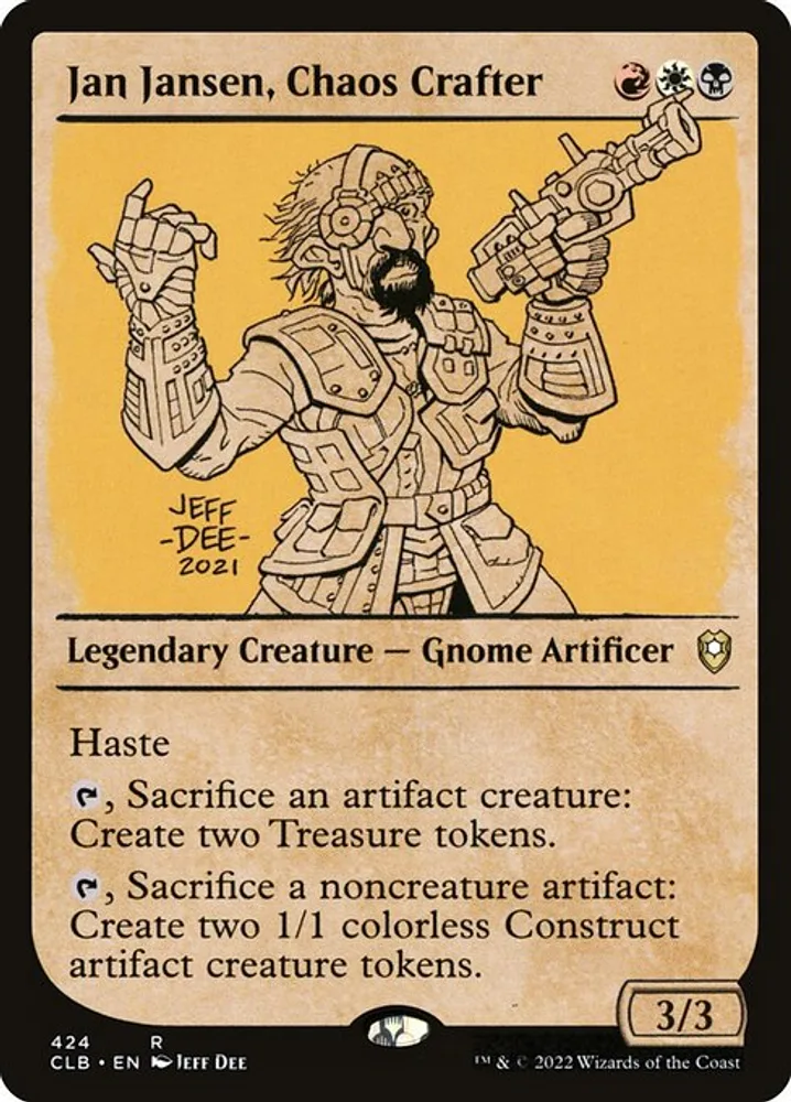 Jan Jansen, Chaos Crafter