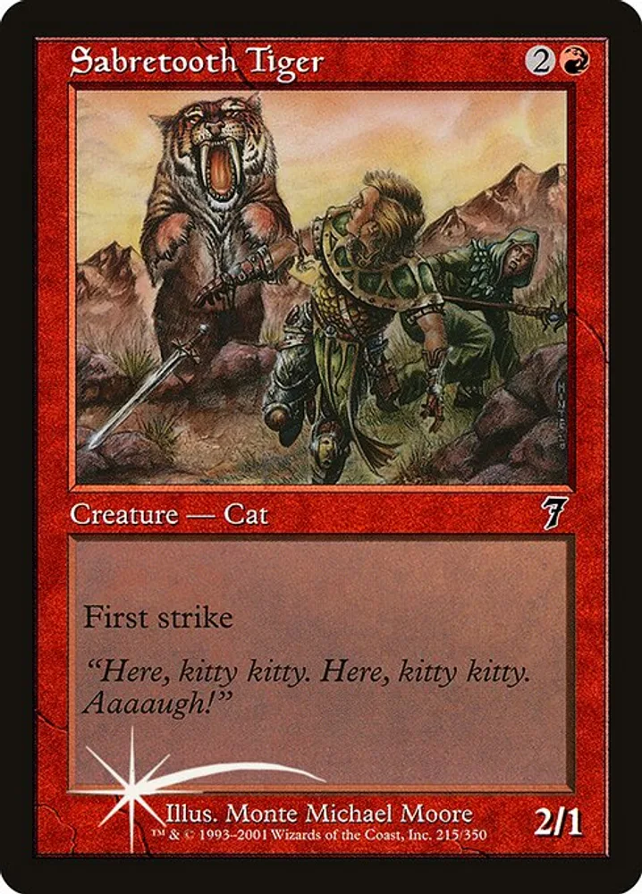 Sabretooth Tiger