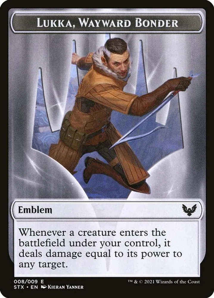 Lukka, Wayward Bonder Emblem