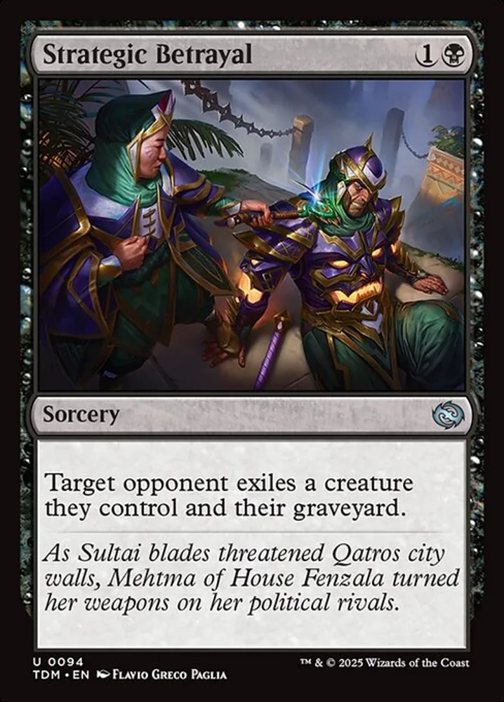 Strategic Betrayal