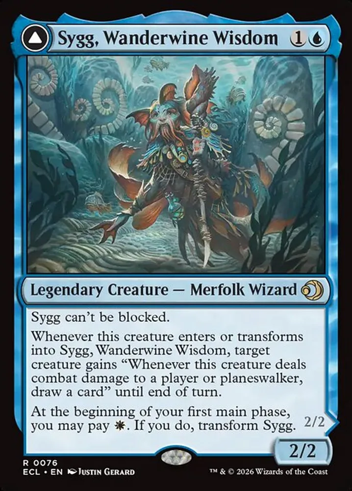 Sygg, Wanderwine Wisdom // Sygg, Wanderbrine Shield