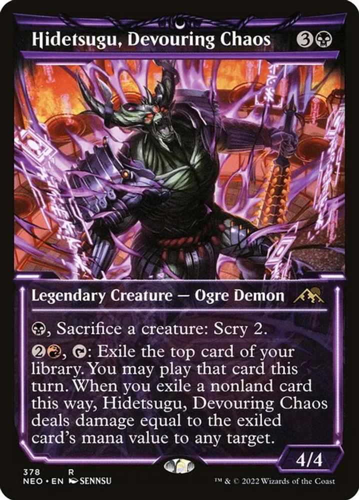 Hidetsugu, Devouring Chaos