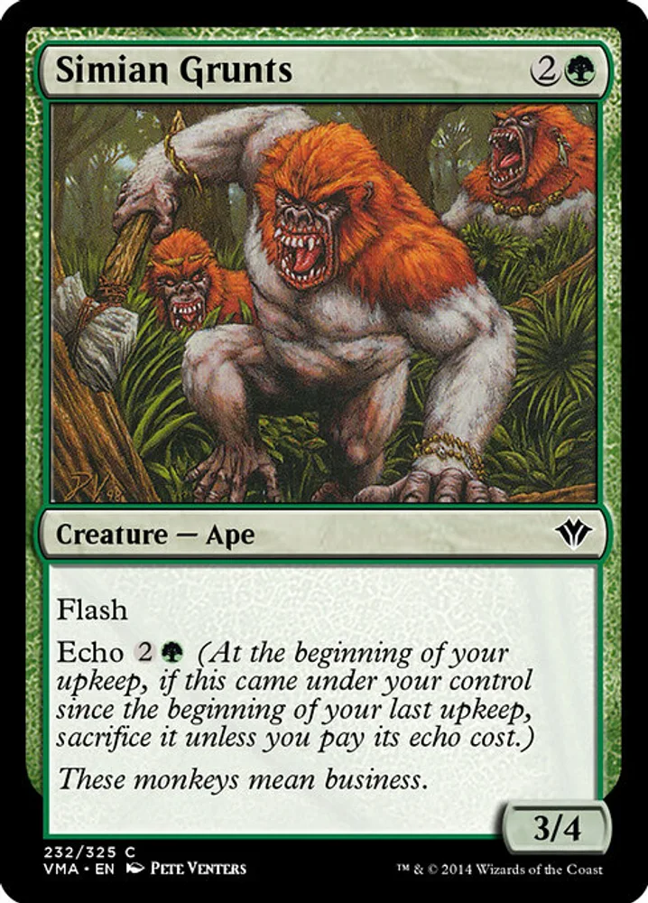 Simian Grunts