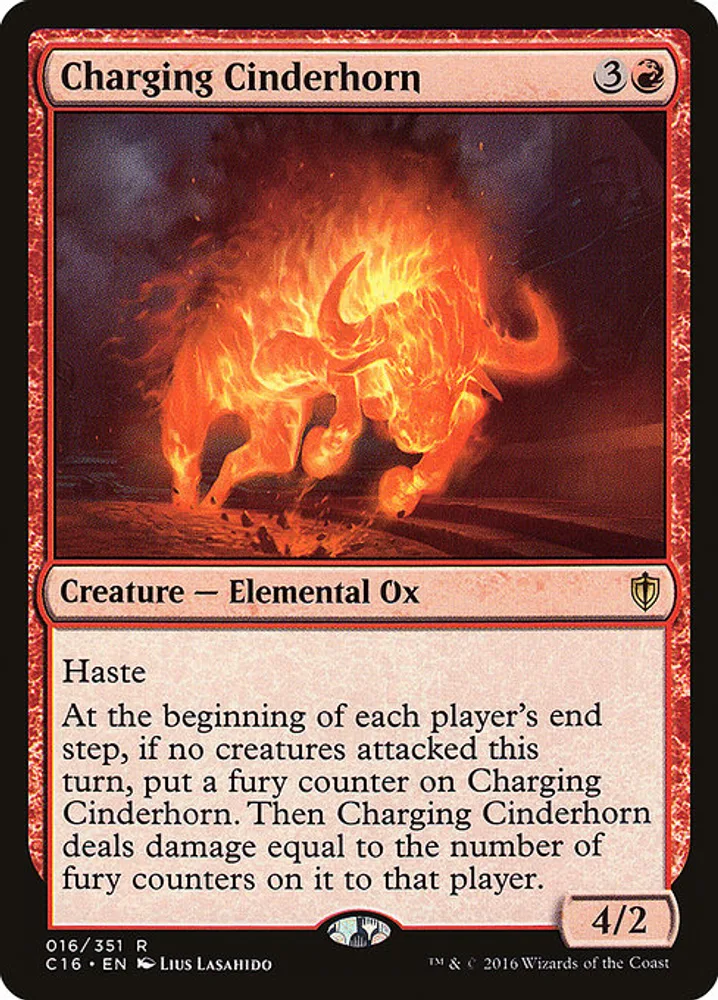Charging Cinderhorn