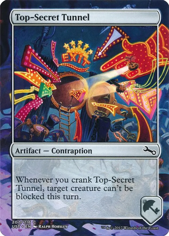 Top-Secret Tunnel