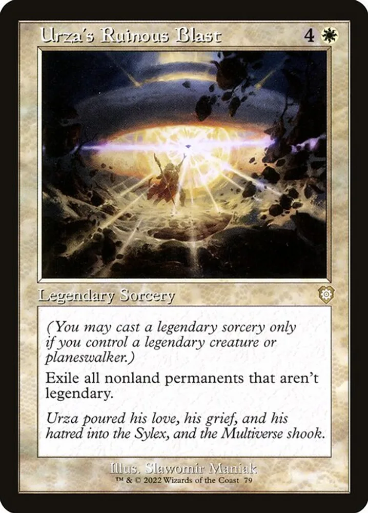 Urza's Ruinous Blast