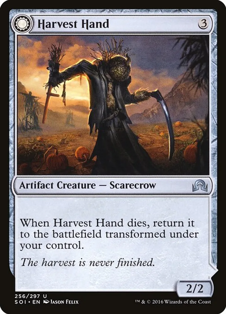 Harvest Hand // Scrounged Scythe