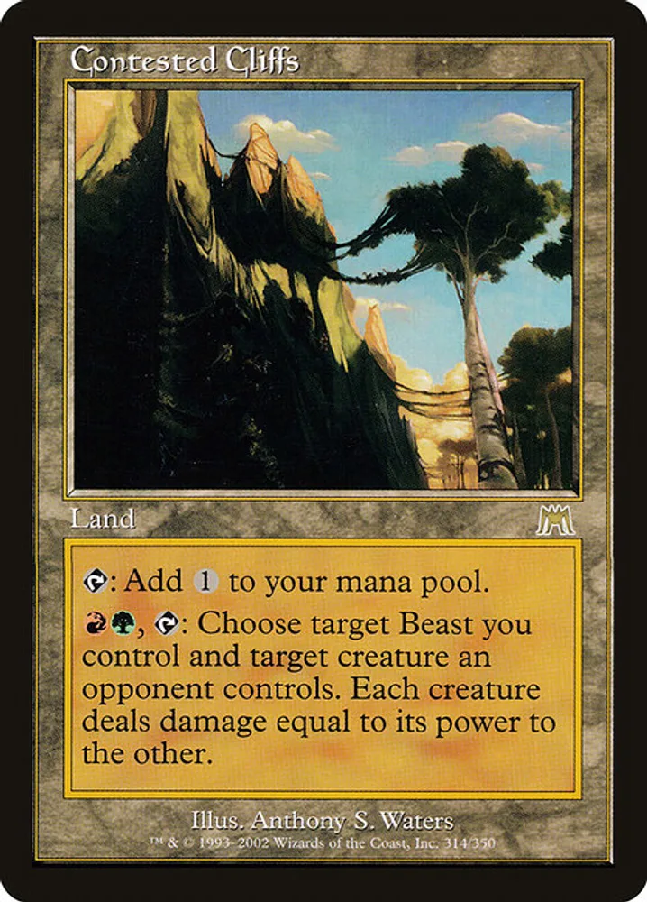 Contested Cliffs