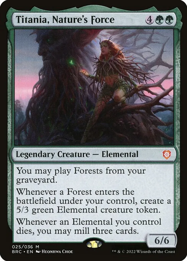 Titania, Nature's Force