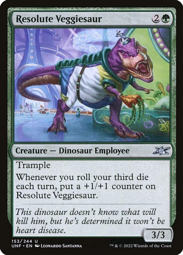 Resolute Veggiesaur