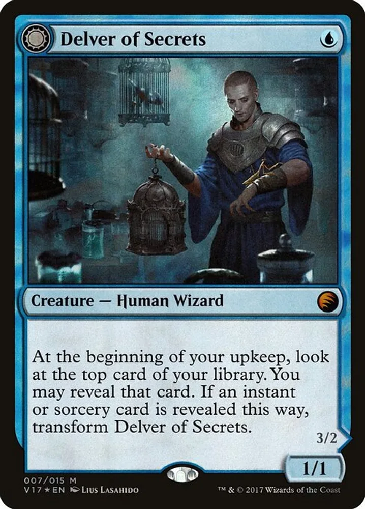 Delver of Secrets // Insectile Aberration