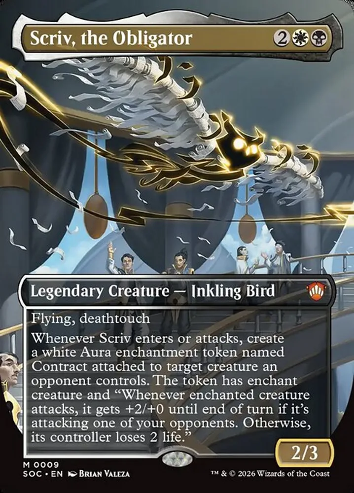 Scriv, the Obligator